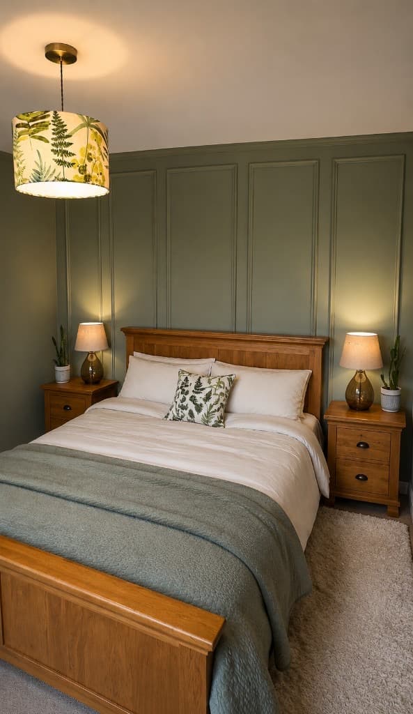 Bedroom 1 with king bed